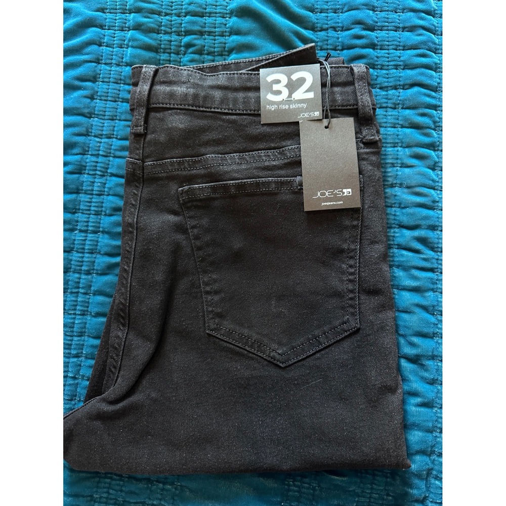 JOE'S JEANS‎ Womens Size 32 Black High Rise Skinny Jeans NWT